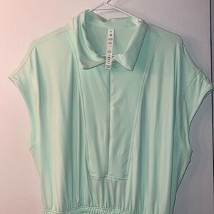 NWOT mint cute shorts romper